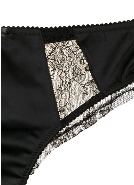 Dolce & Gabbana lace-panel thong