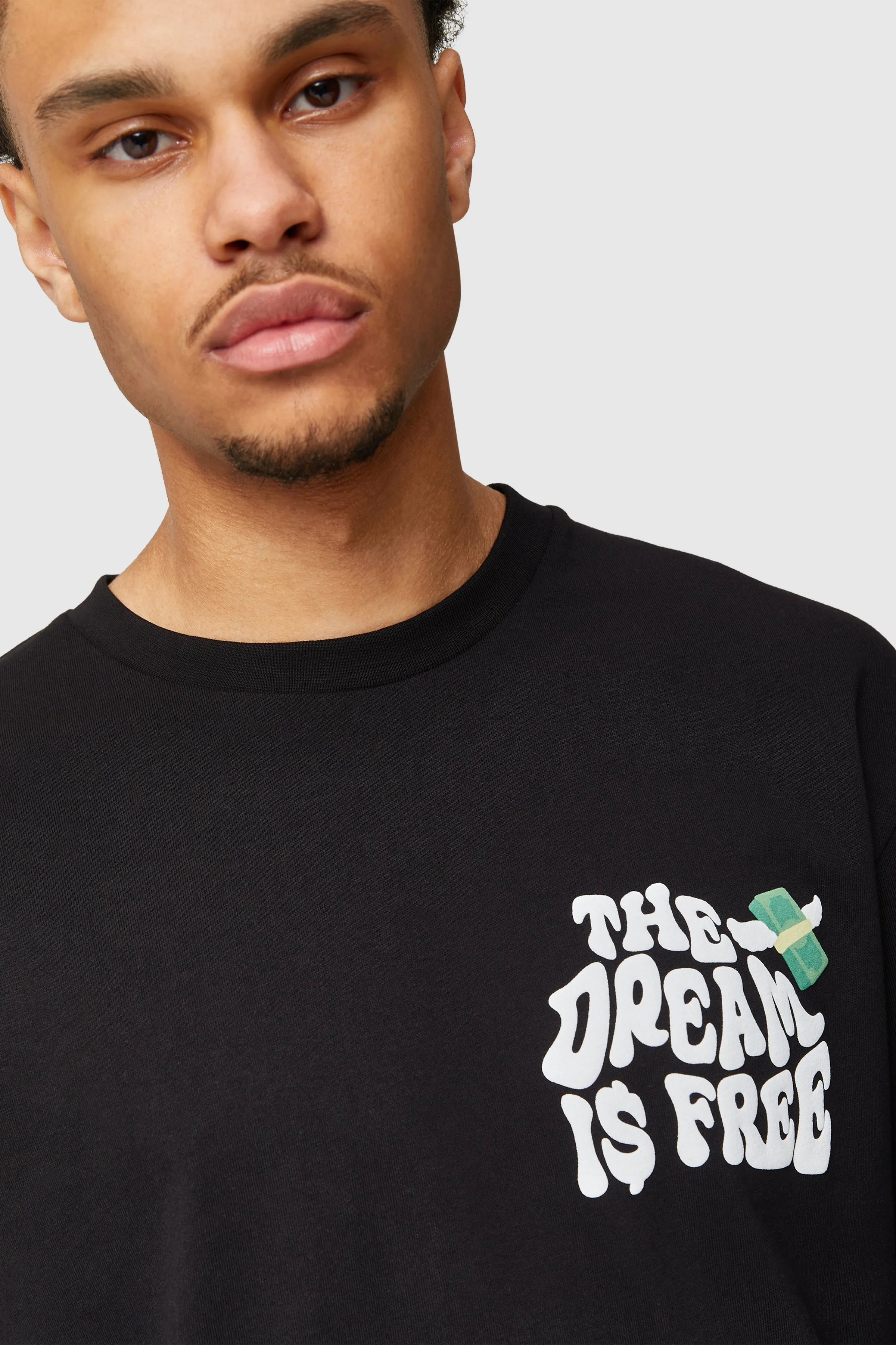 DREAM IS FREE TEE - BLACK