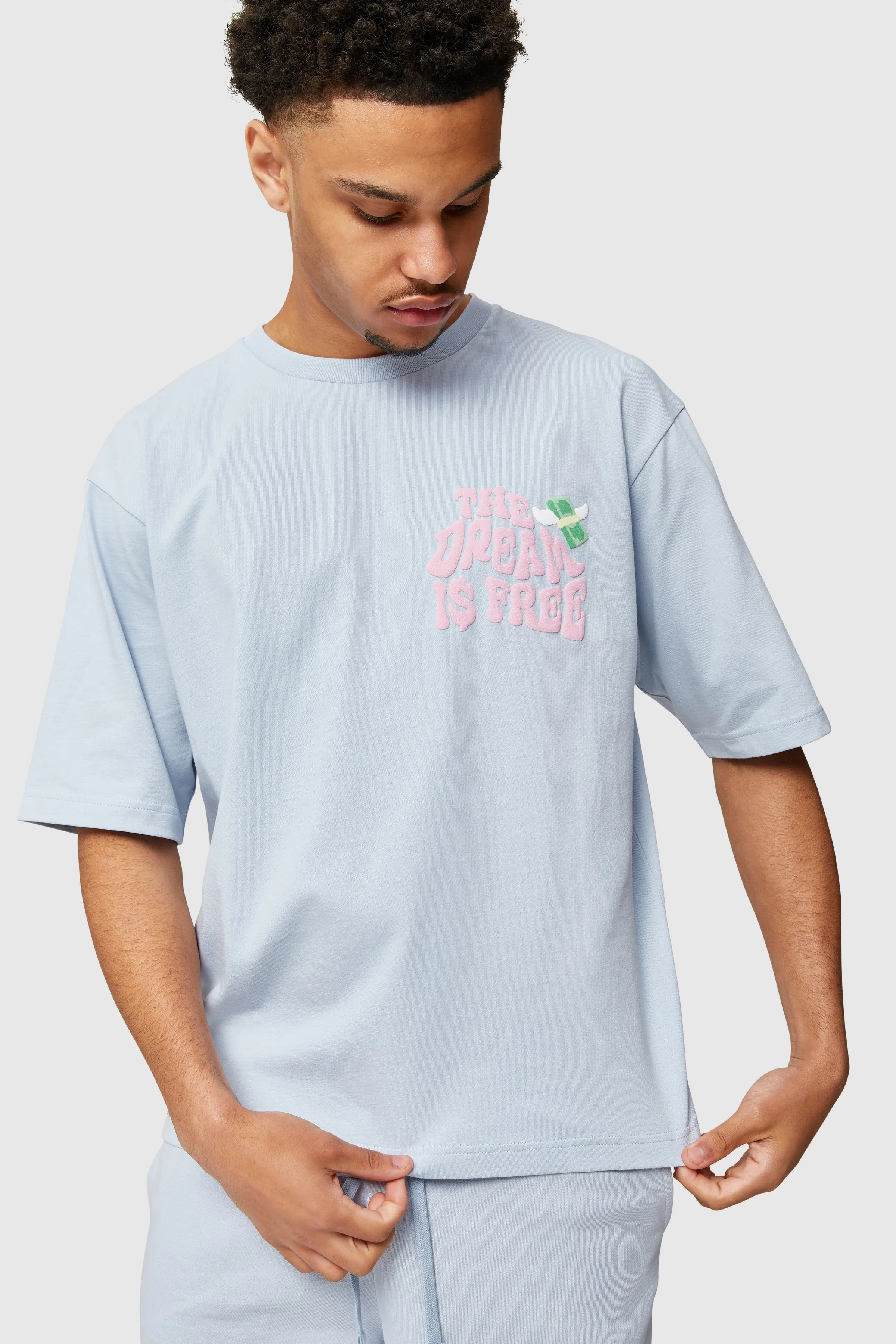 DREAM IS FREE TEE - BLUE