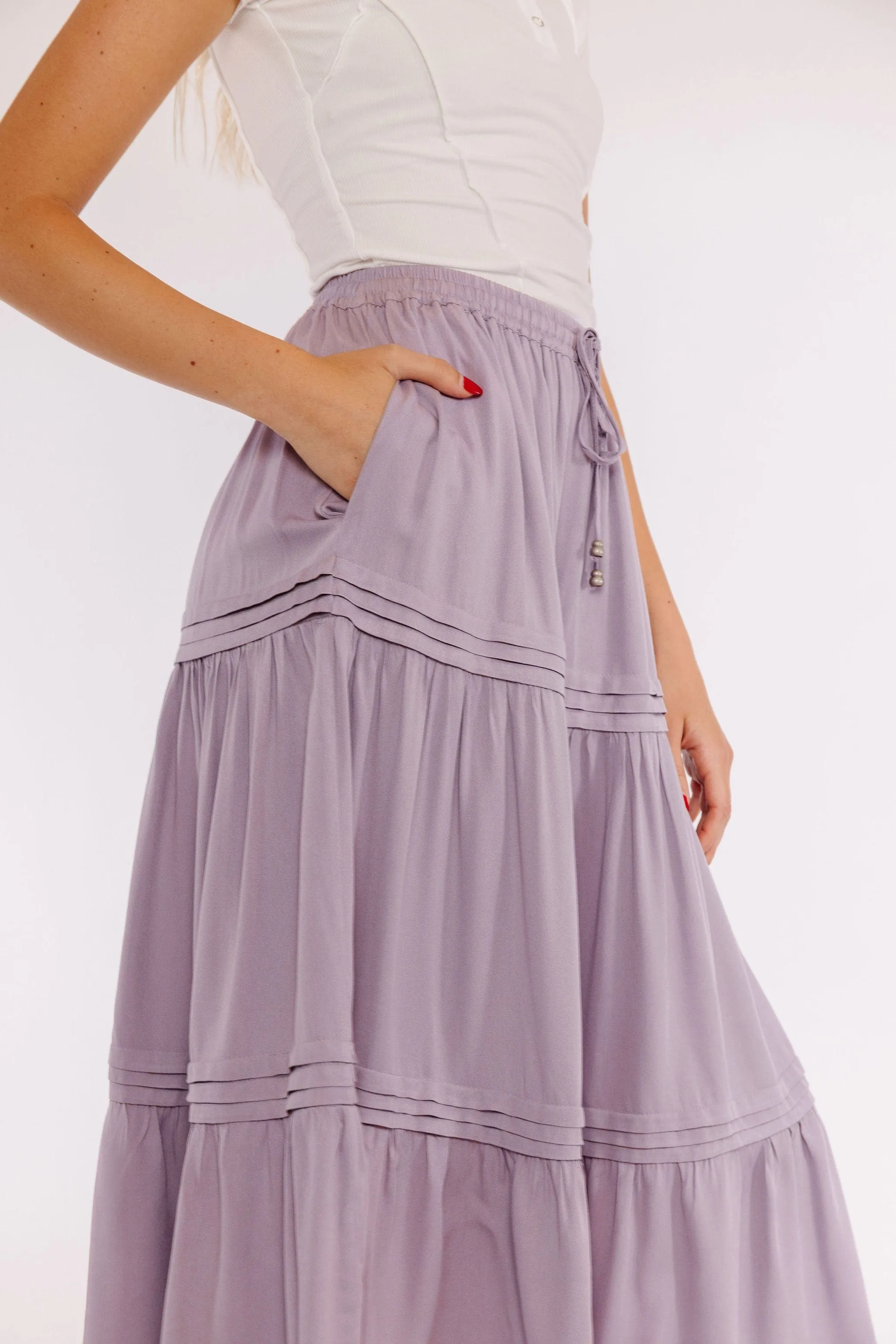 Easy Breezy Skirt in Lavender