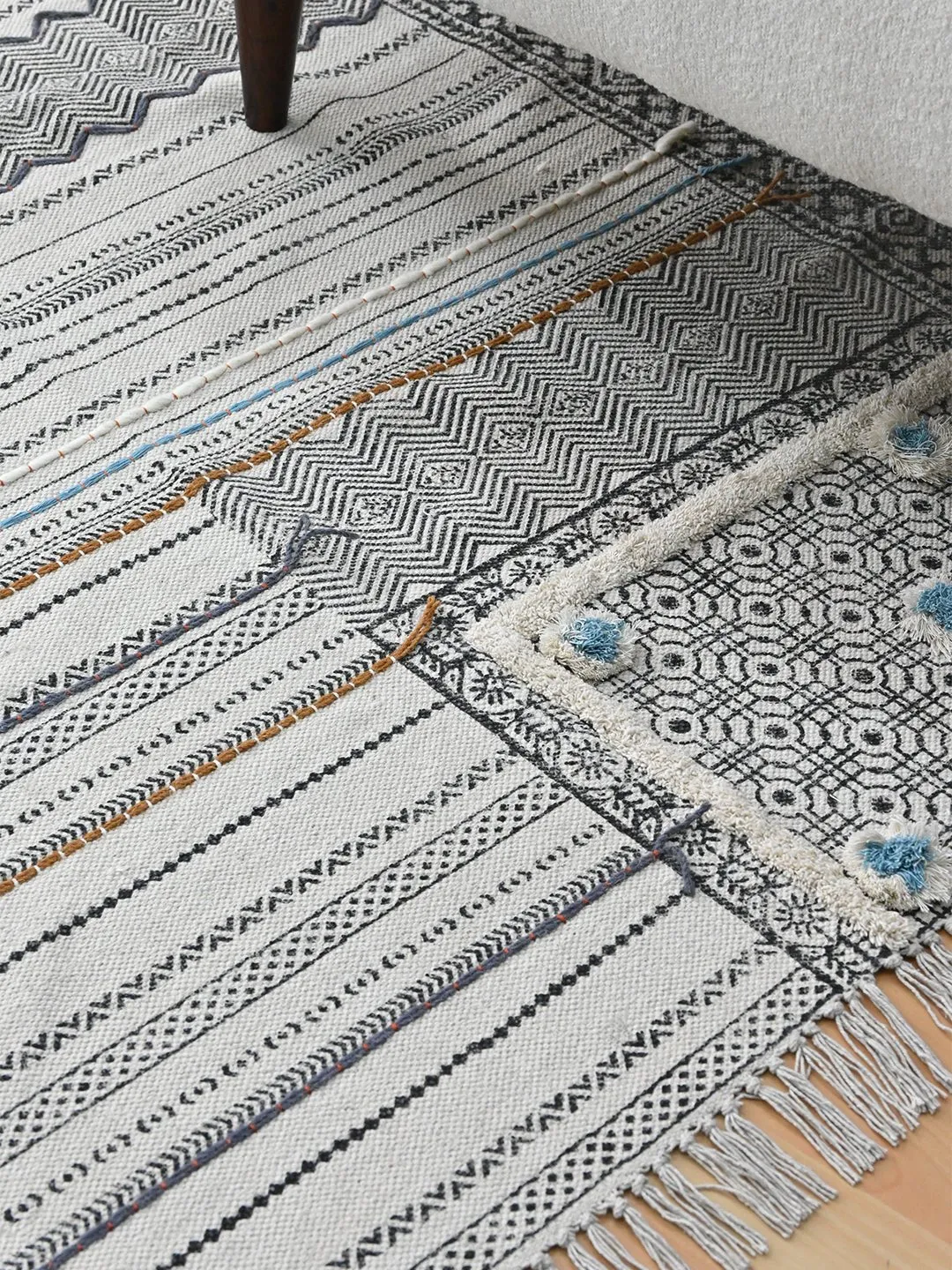 EHICO - BLOCK PRINTED RUG