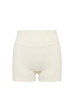 Elysian Short 4.5" - Ivory Lightweight Rib