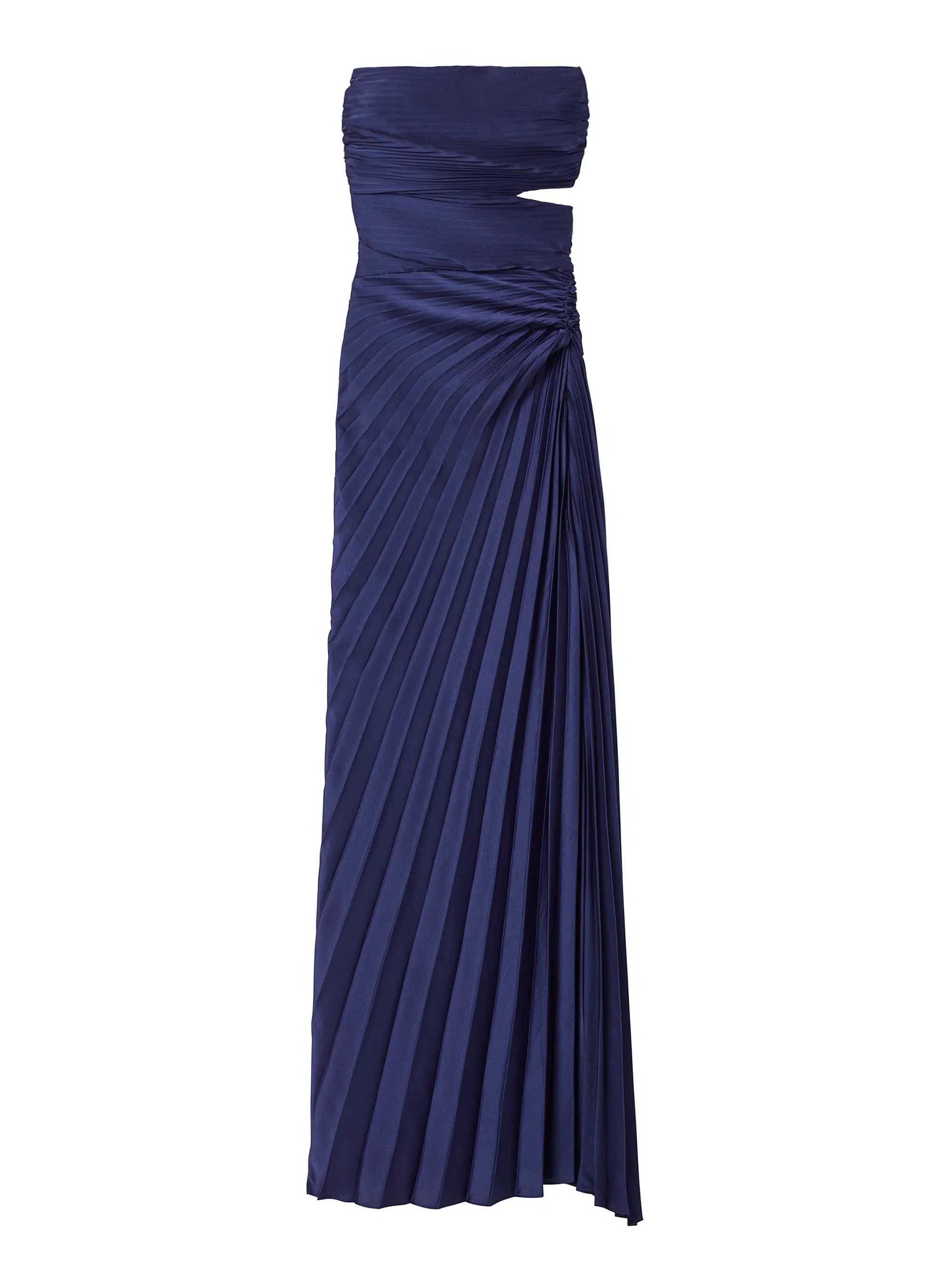 Emerson Satin Pleated Dress