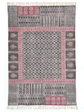 ETHAN-BLOCK PRINTED RUG