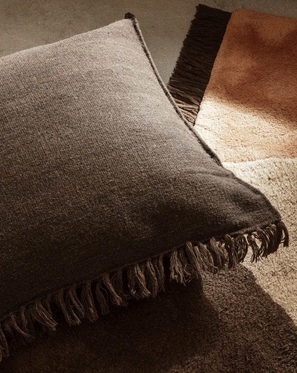 Ferm Living Kelim fringe Cushion