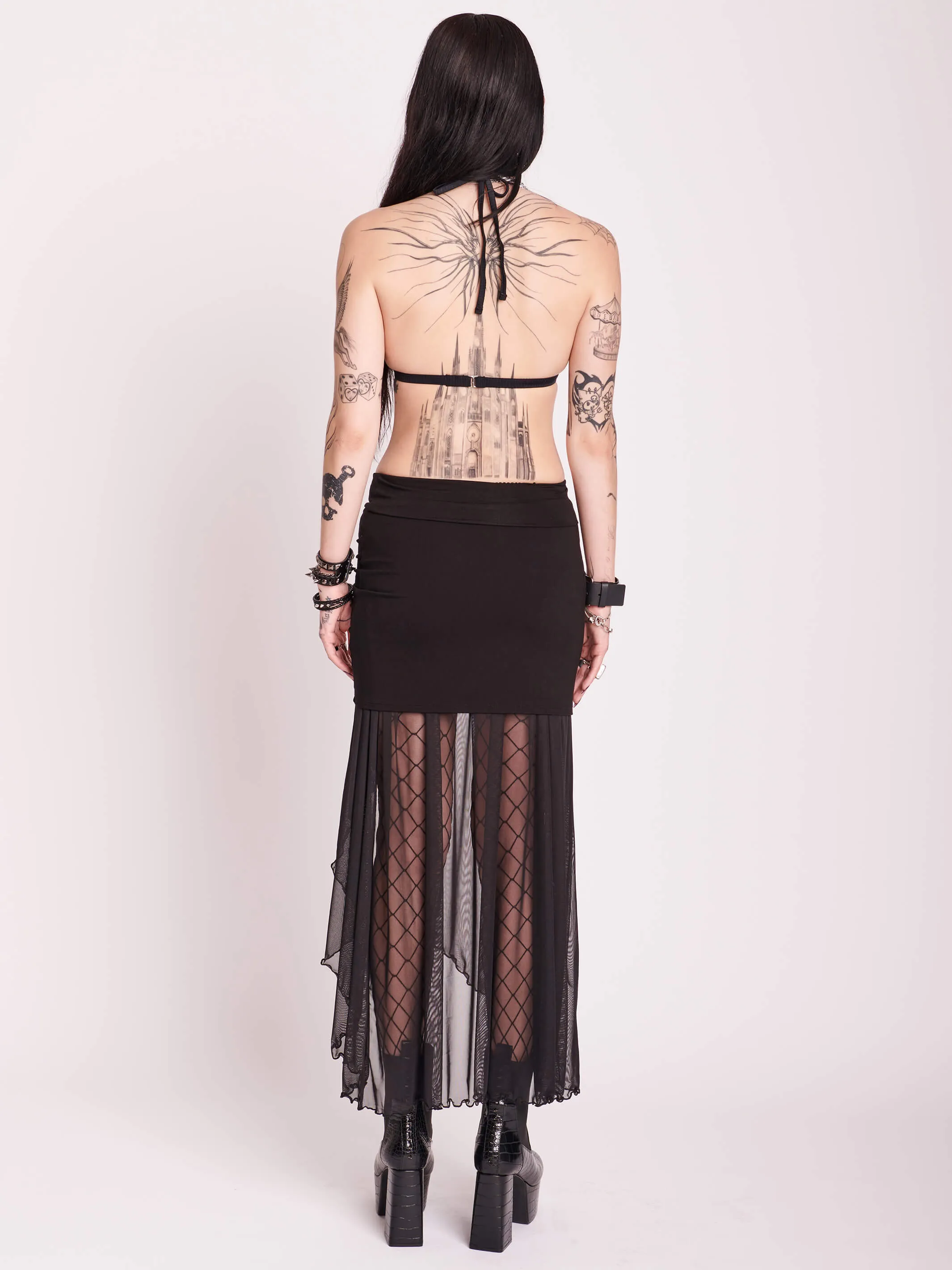 Festival Mesh Skirt