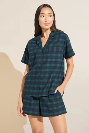 Flannel Short PJ Set