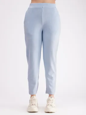 Fleece Trackpants - Light Blue