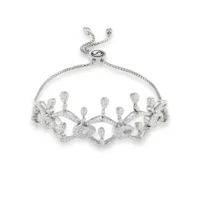 Freeflowing Norma Diamond  Bracelet*