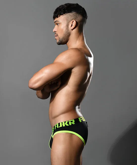 FUKR Zipper Back Brief