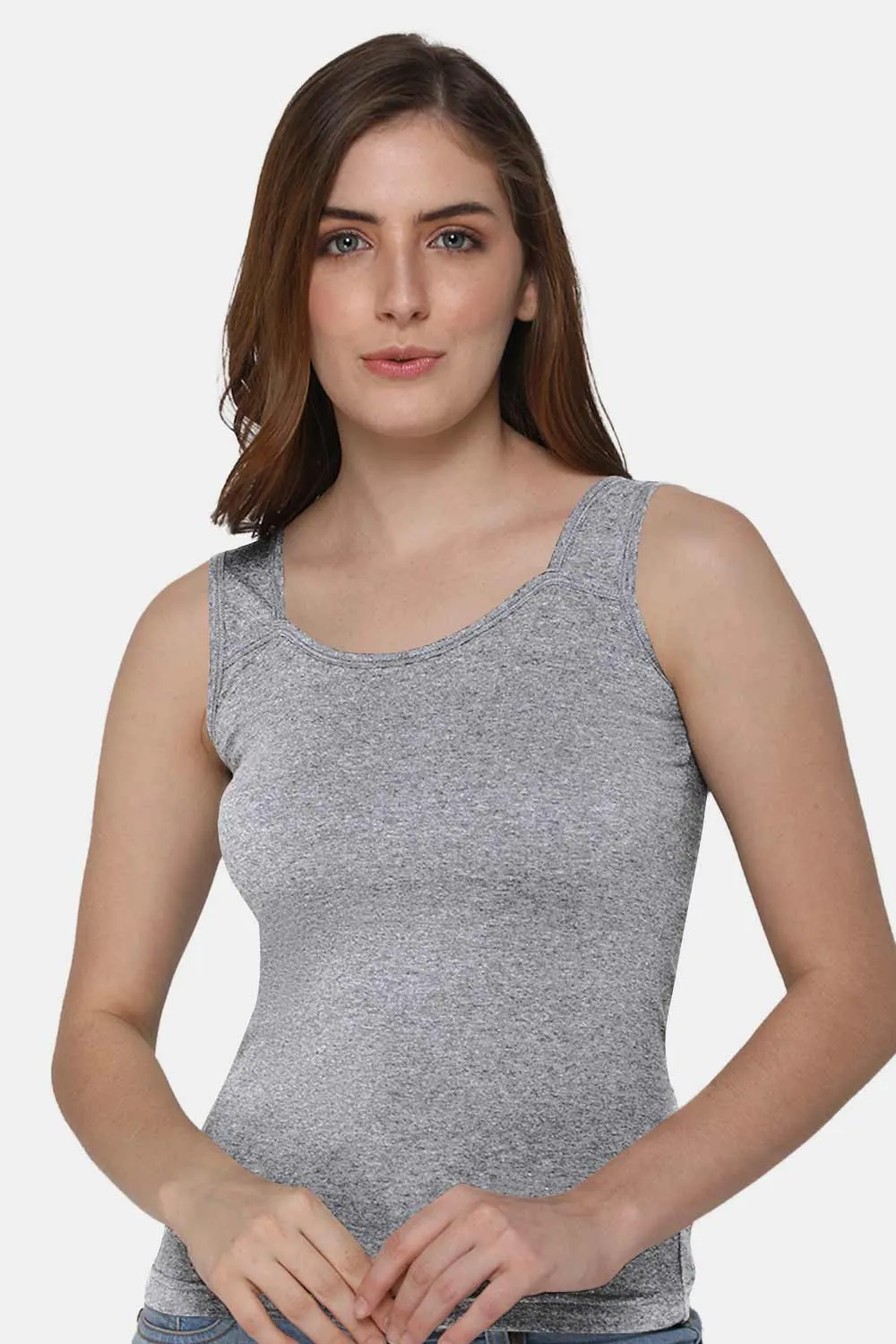 Full Coverage Sweat Absorbent Intimacy Cotton Tanktop - IN07