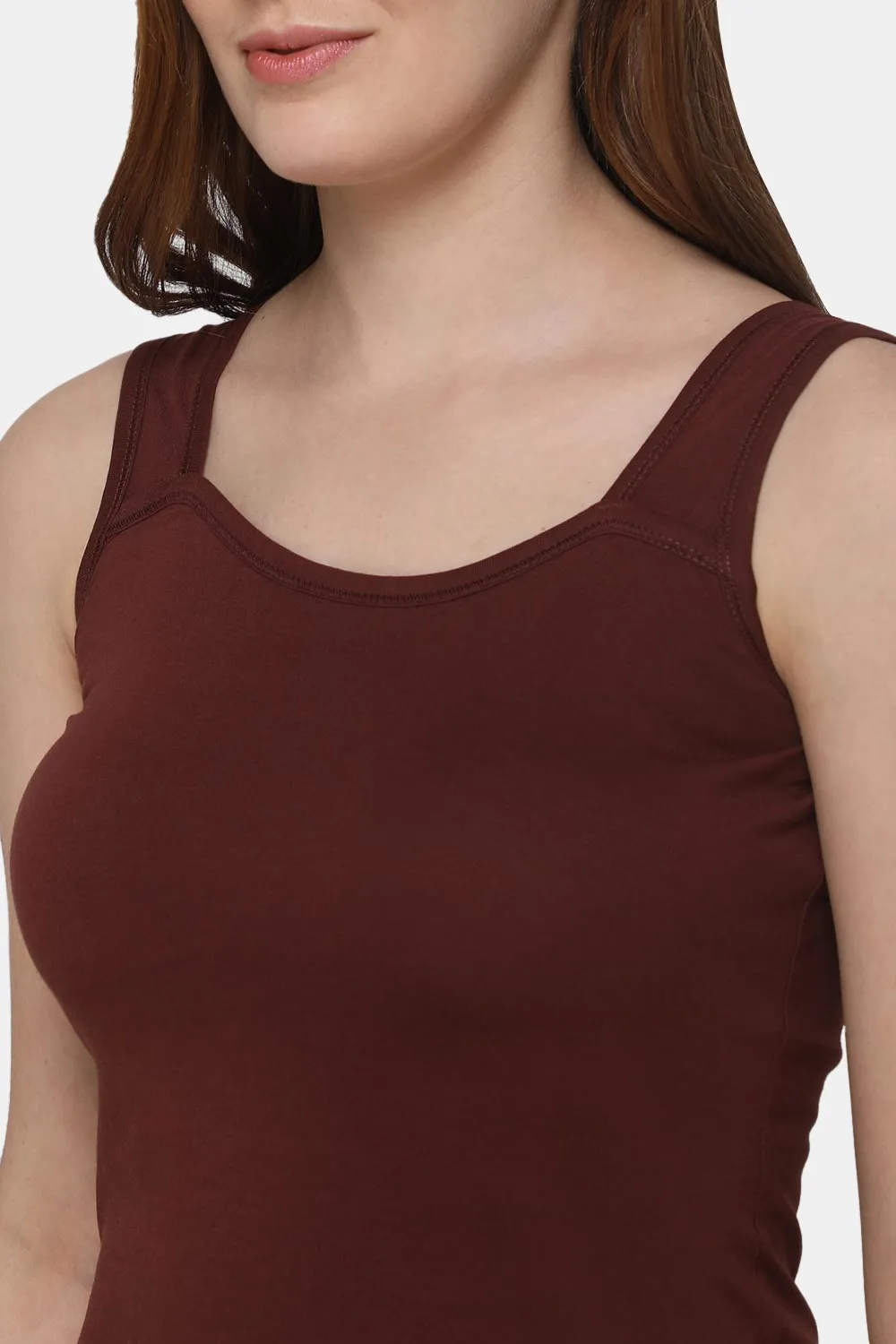 Full Coverage Sweat Absorbent Intimacy Cotton Tanktop - IN07