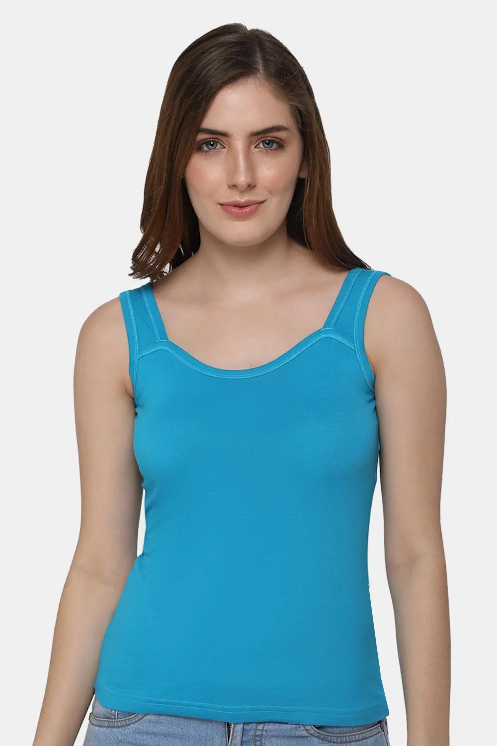 Full Coverage Sweat Absorbent Intimacy Cotton Tanktop - IN07