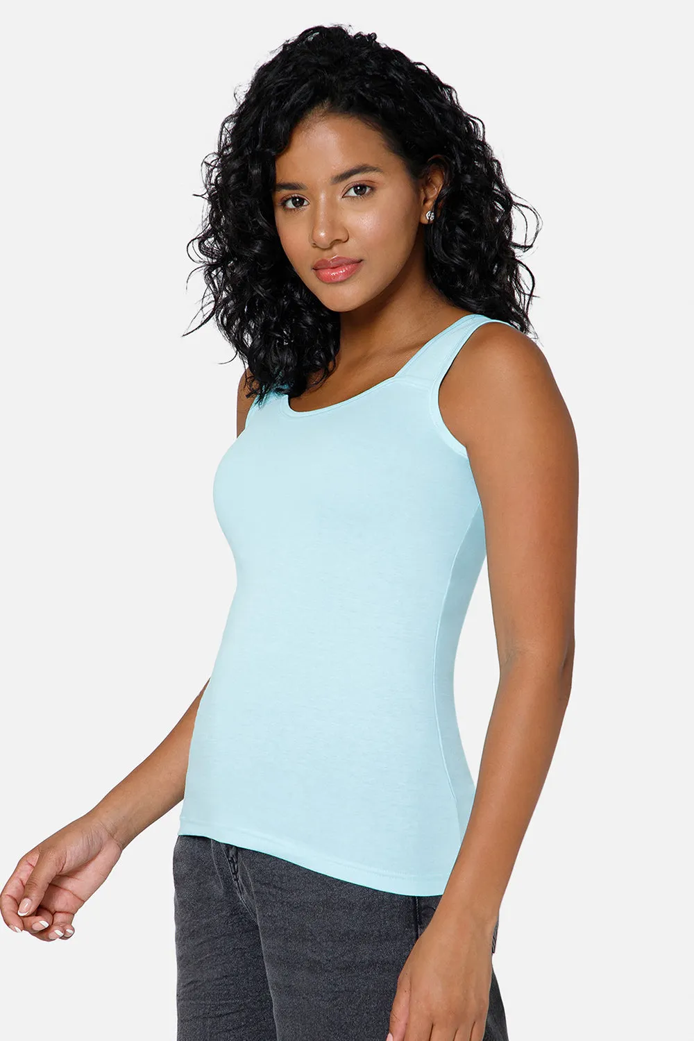 Full Coverage Sweat Absorbent Intimacy Cotton Tanktop - IN07