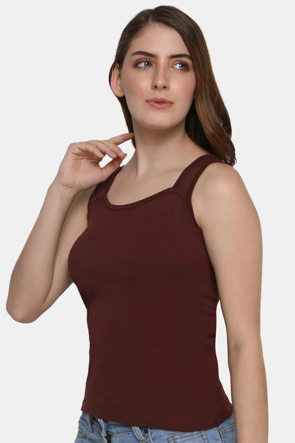 Full Coverage Sweat Absorbent Intimacy Cotton Tanktop - IN07