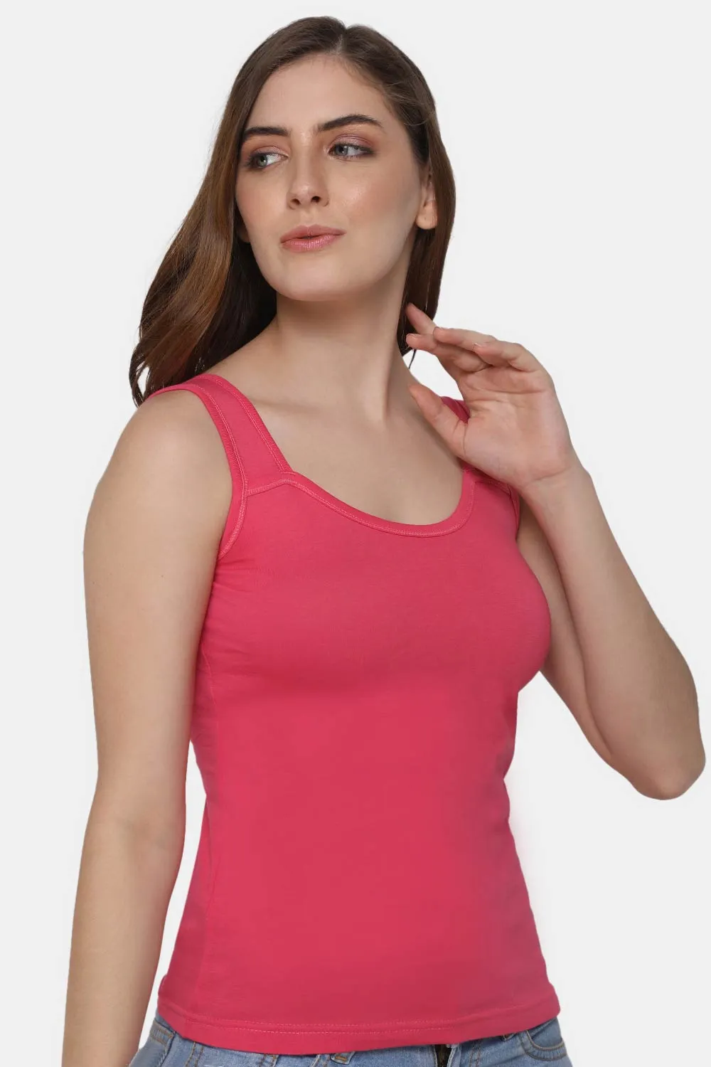 Full Coverage Sweat Absorbent Intimacy Cotton Tanktop - IN07