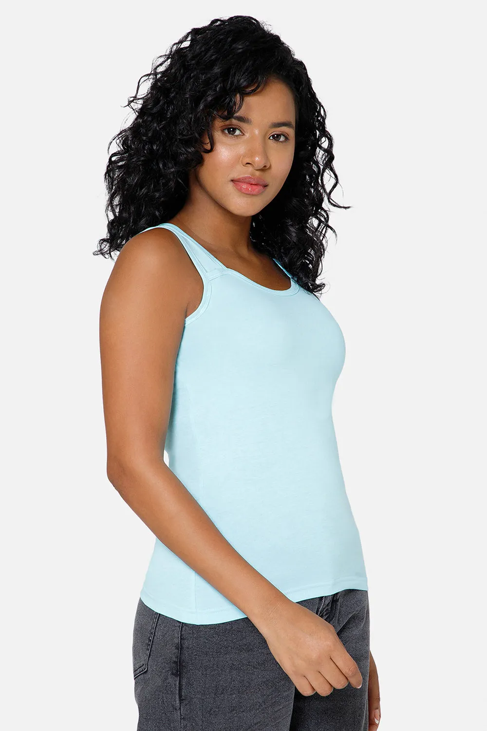 Full Coverage Sweat Absorbent Intimacy Cotton Tanktop - IN07