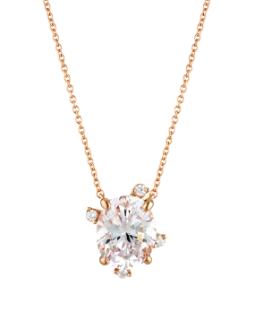 Georgini Aurora Southern Lights Pendant - Rose Gold