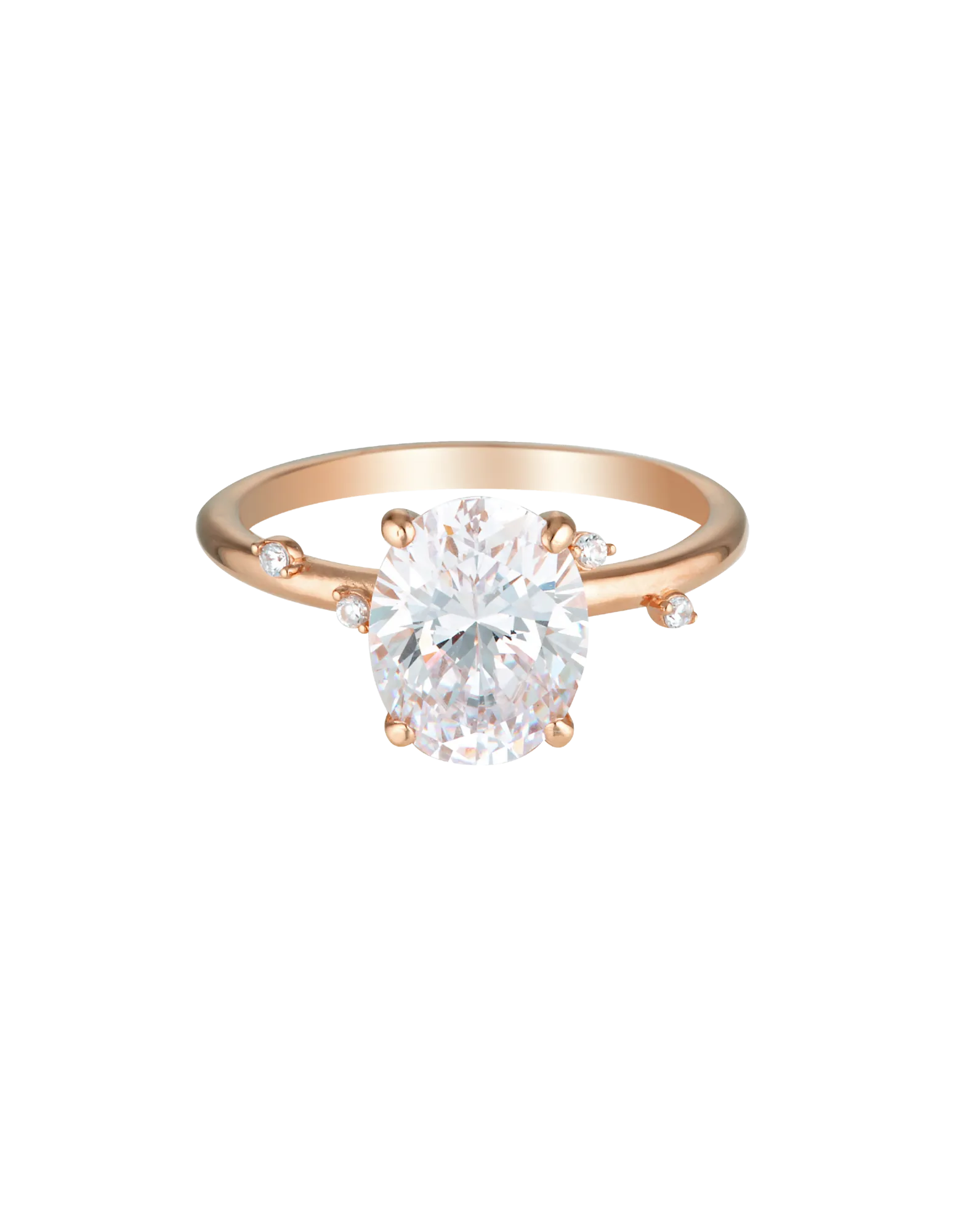 Georgini Aurora Southern Lights Ring - Rose Gold