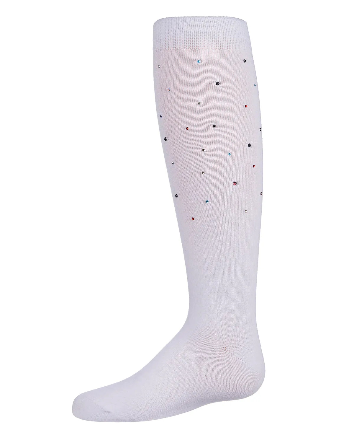 Girls' Multi Stone Knee-High Socks