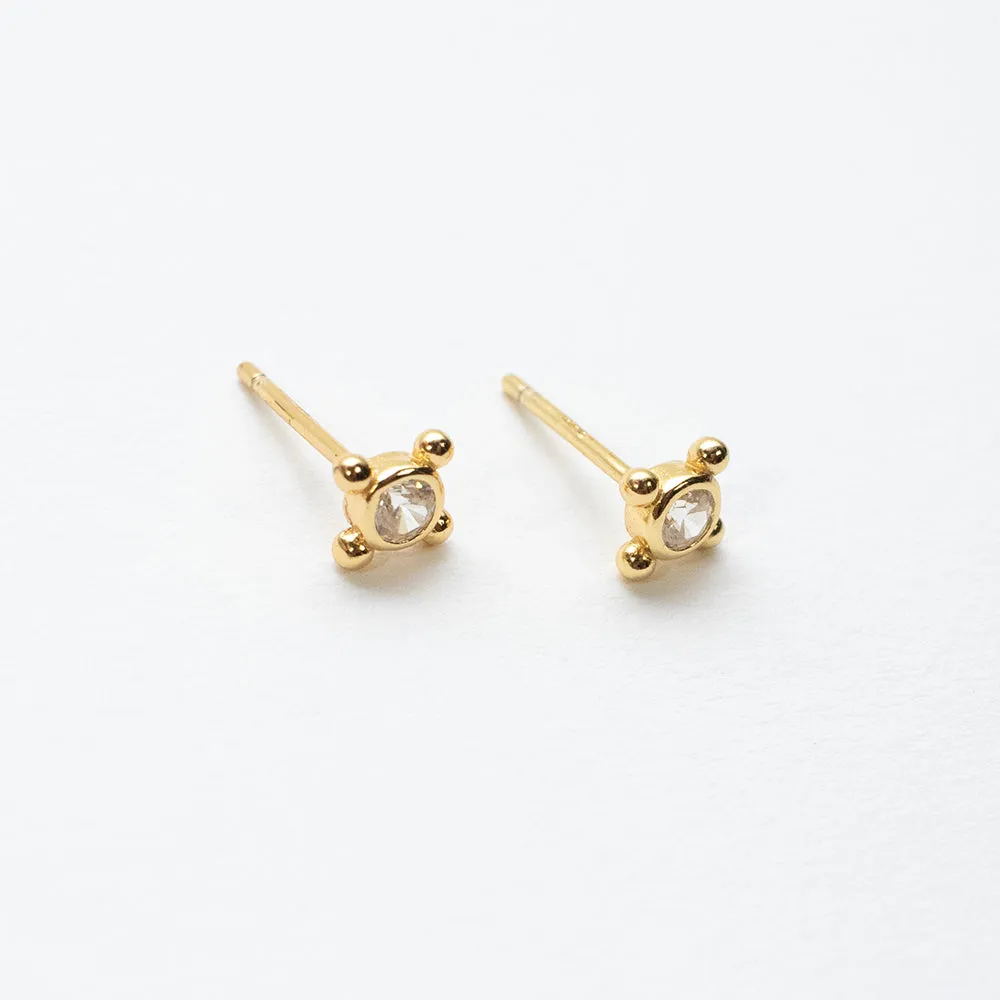 Gismo CZ Star Studs