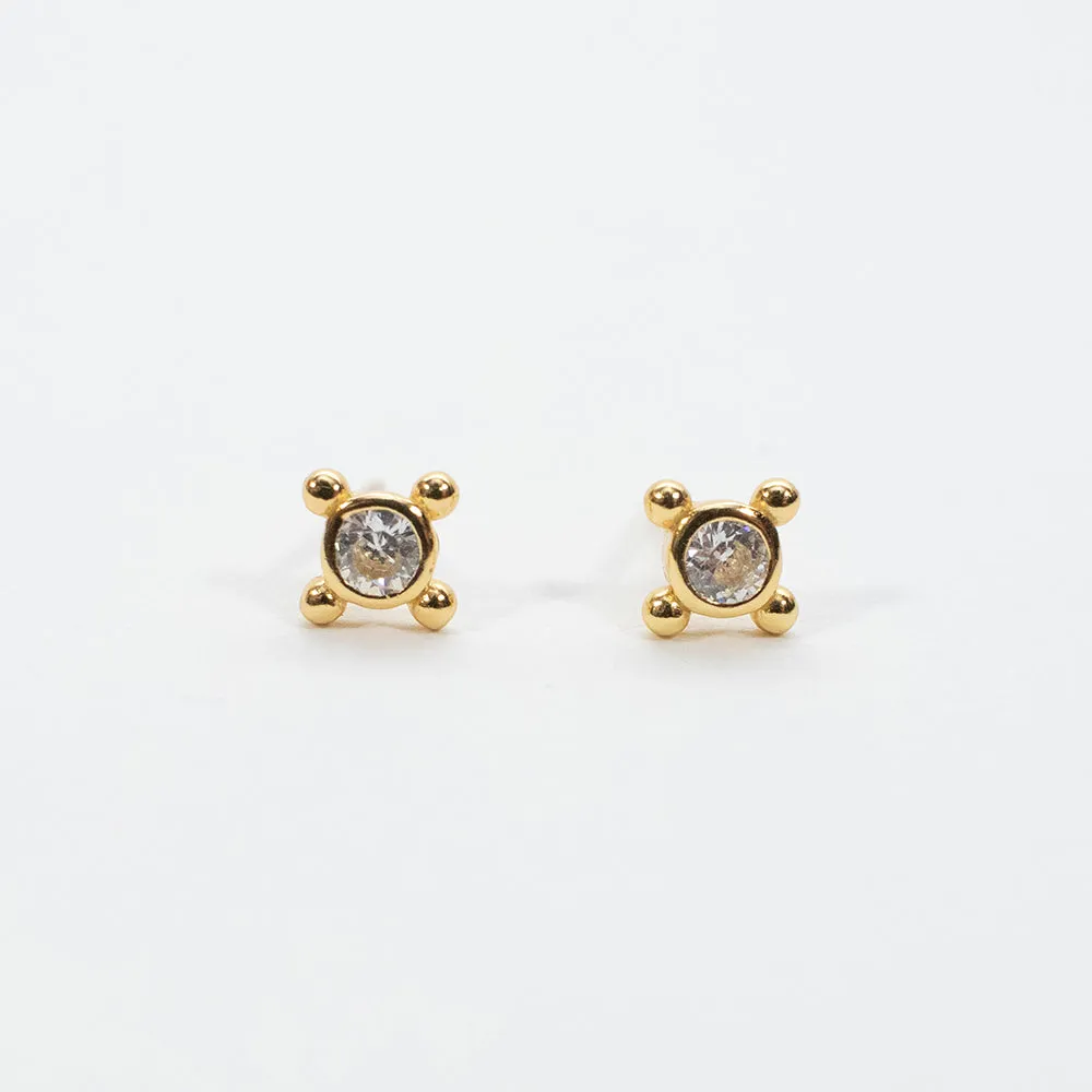 Gismo CZ Star Studs