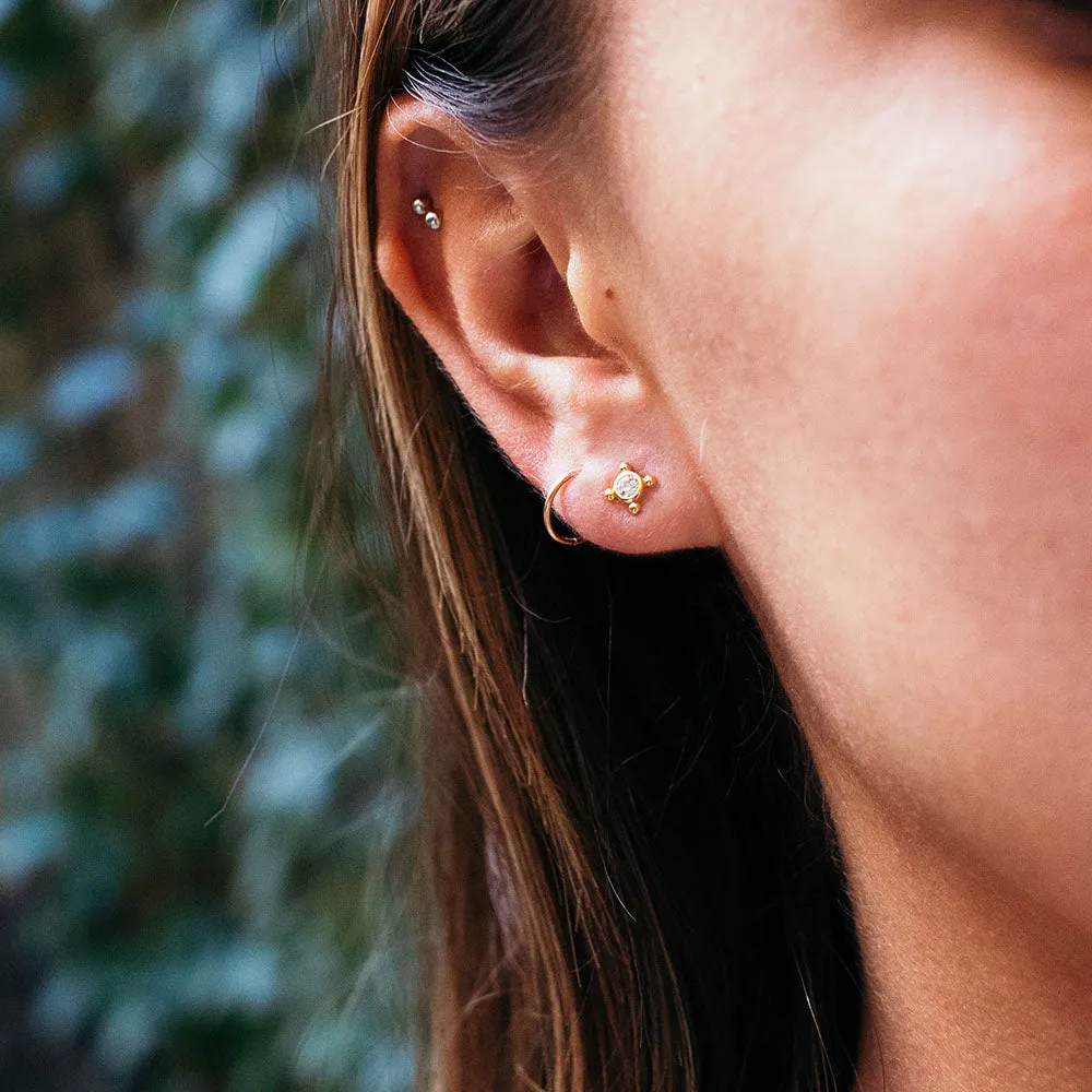 Gismo CZ Star Studs