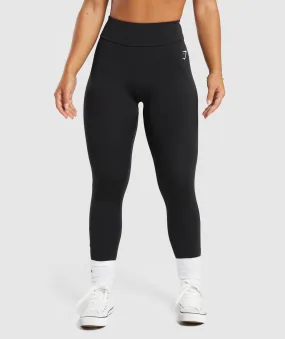 GS Power Regular Leggings - Black