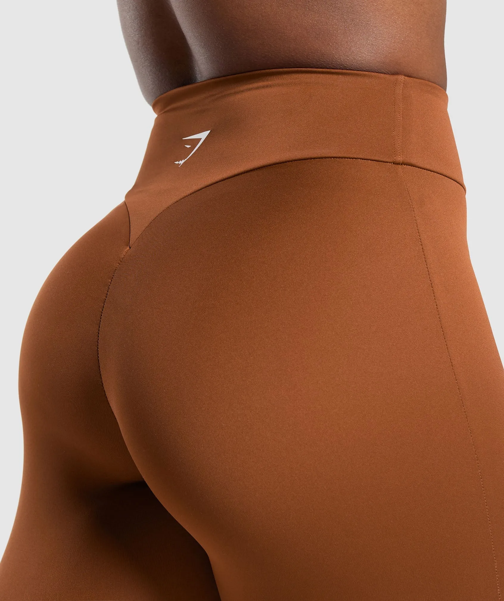 GS Power Regular Leggings - Copper Brown