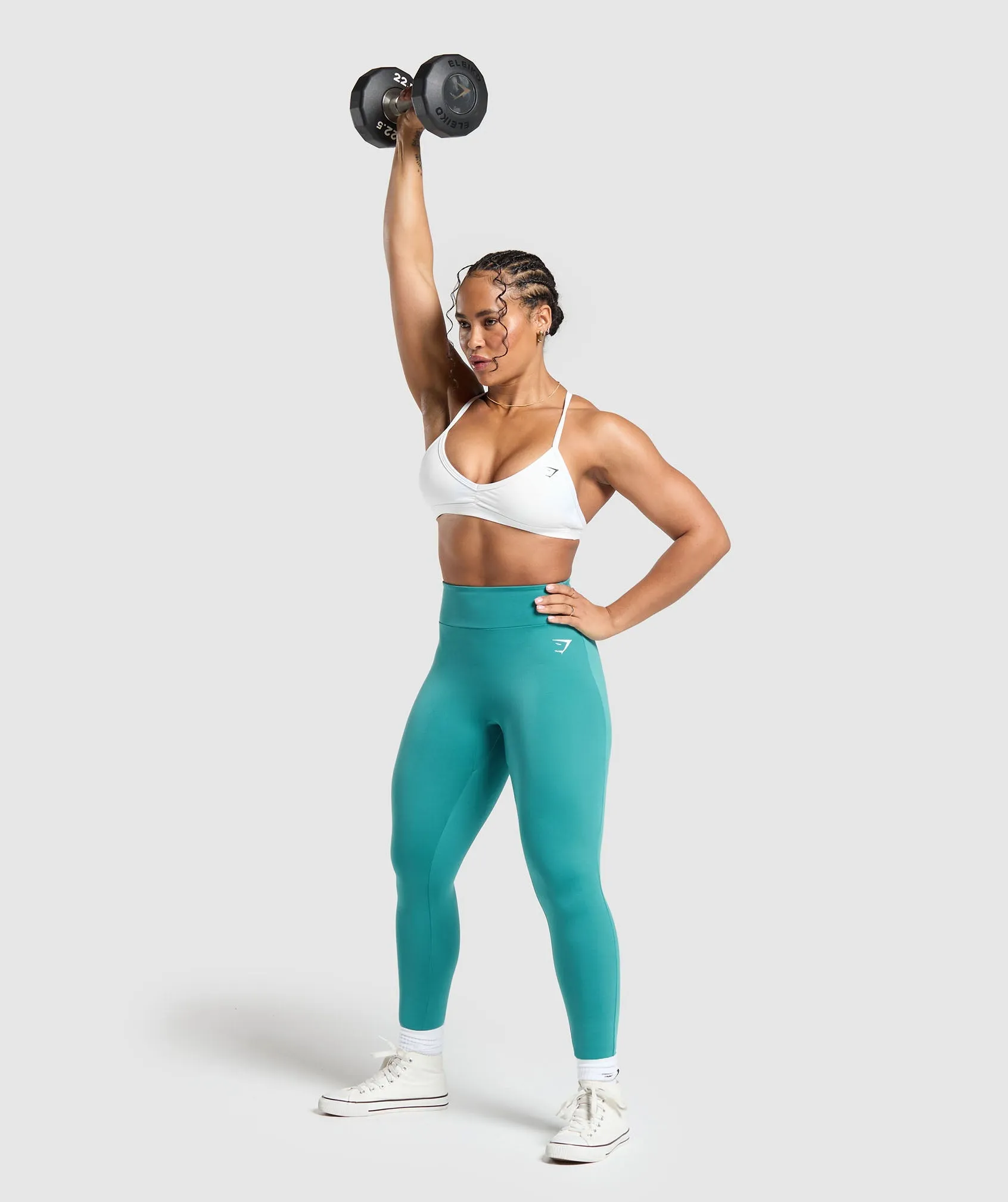 GS Power Short Leggings - Bondi Teal