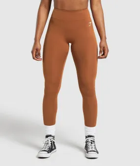 GS Power Tall Leggings - Copper Brown