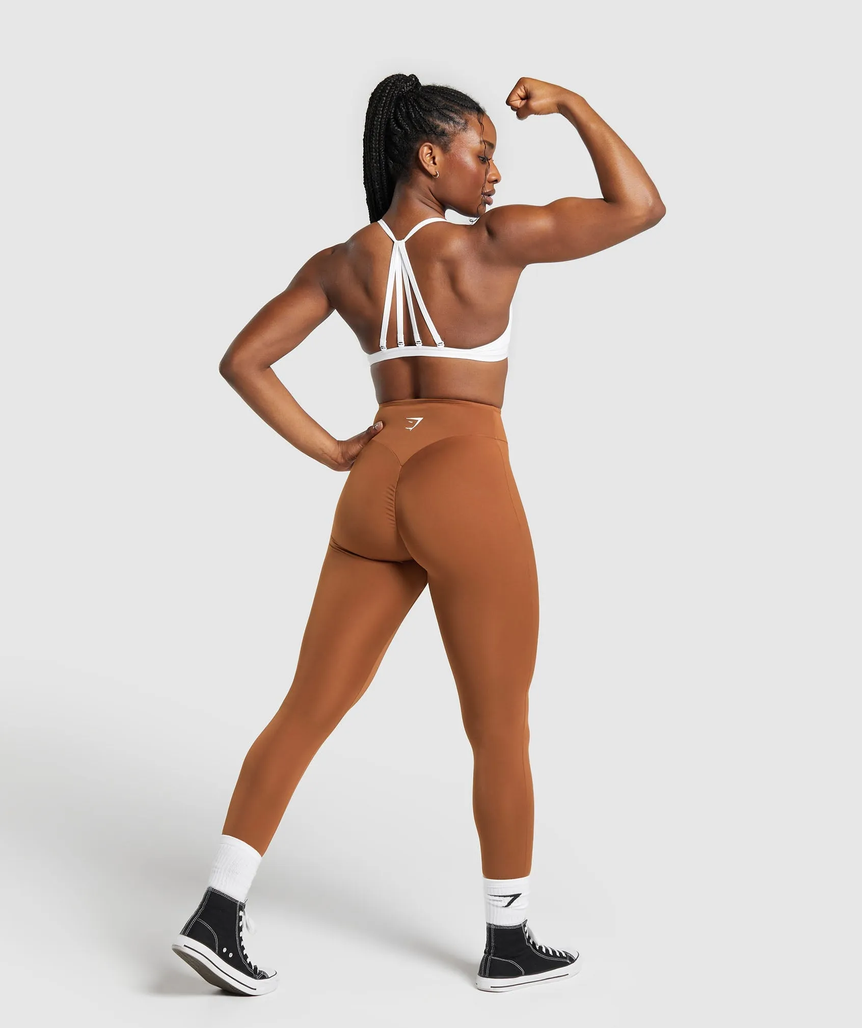 GS Power Tall Leggings - Copper Brown