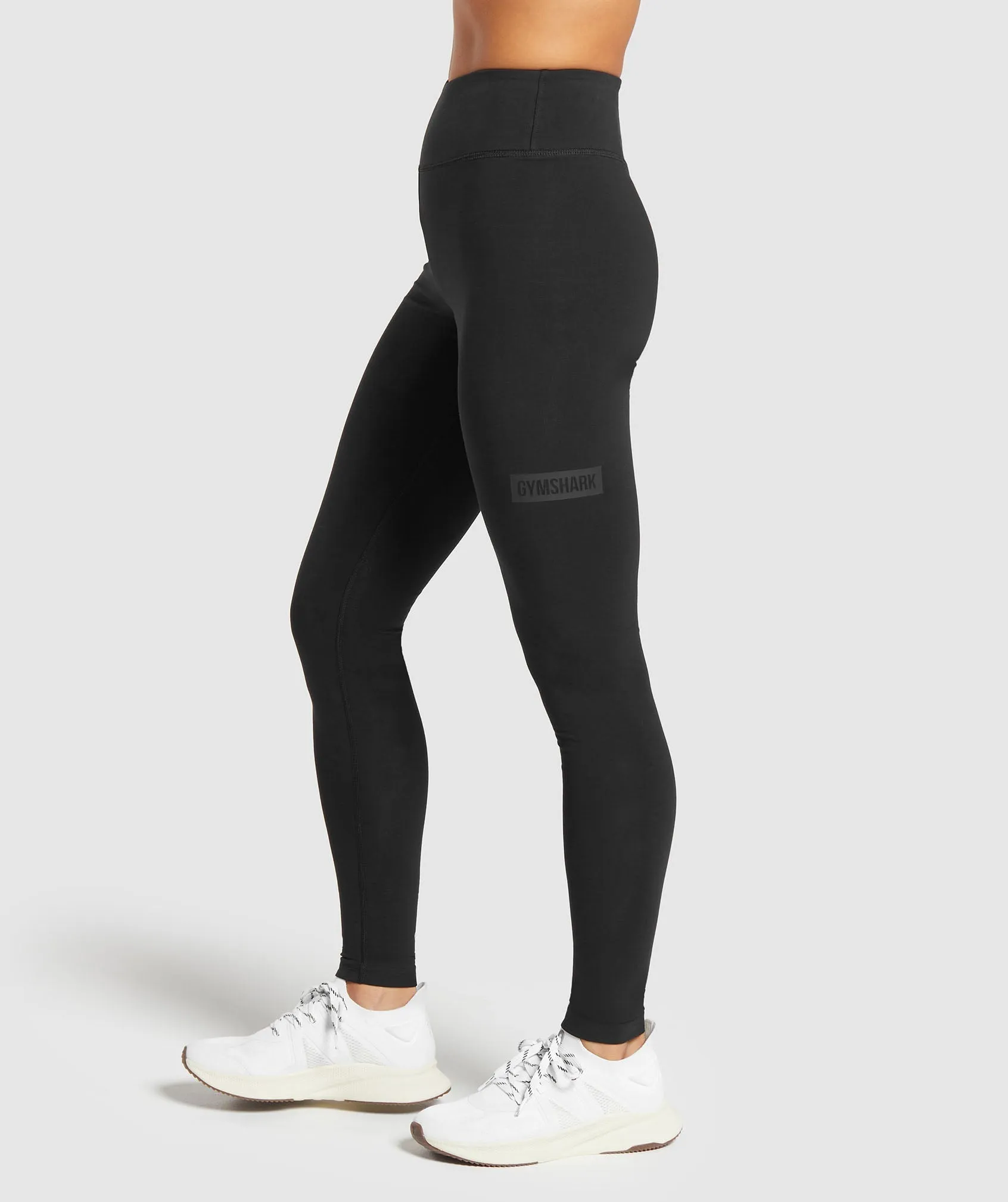 Gymshark Block Cotton Leggings - Black