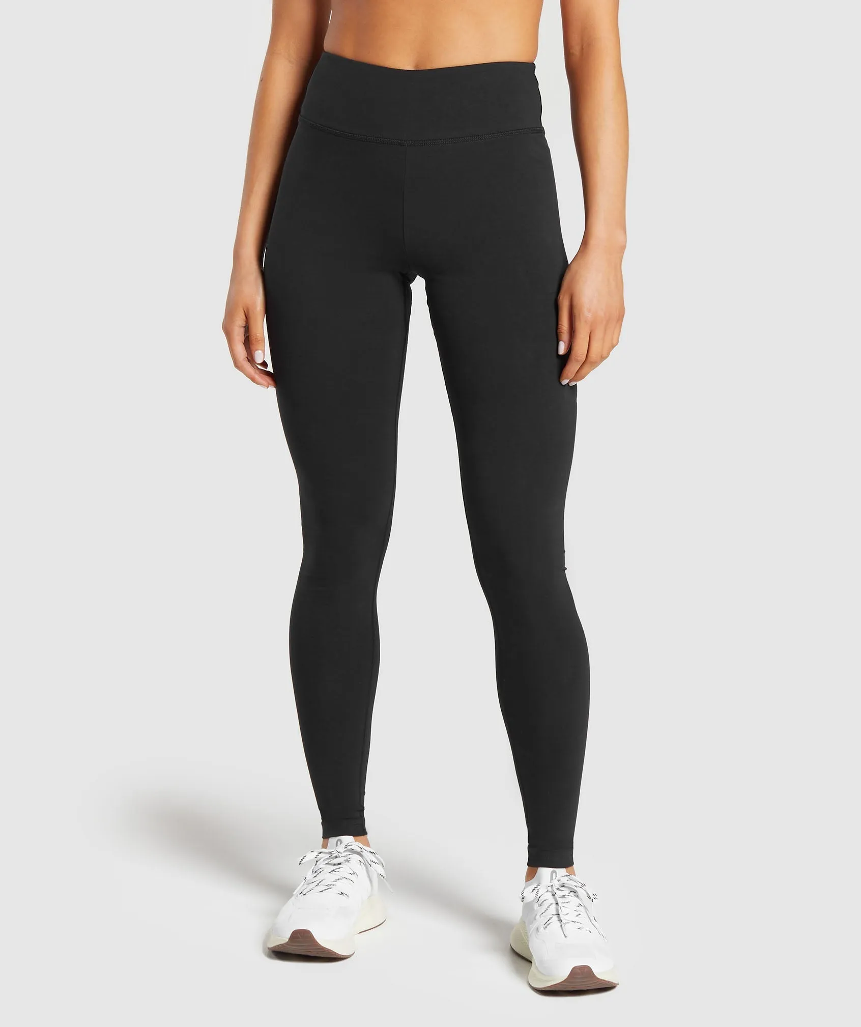 Gymshark Block Cotton Leggings - Black