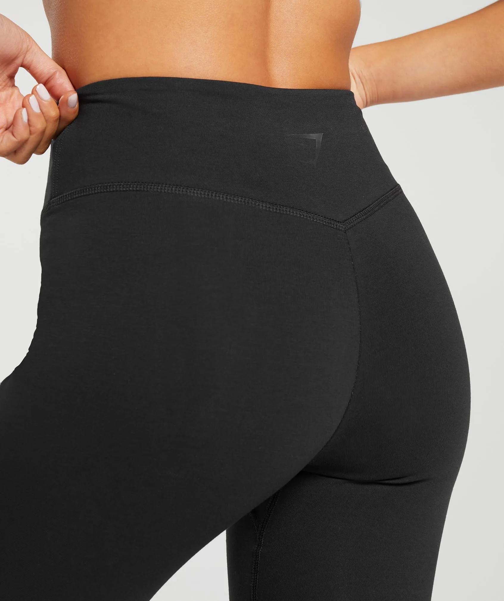 Gymshark Block Cotton Leggings - Black