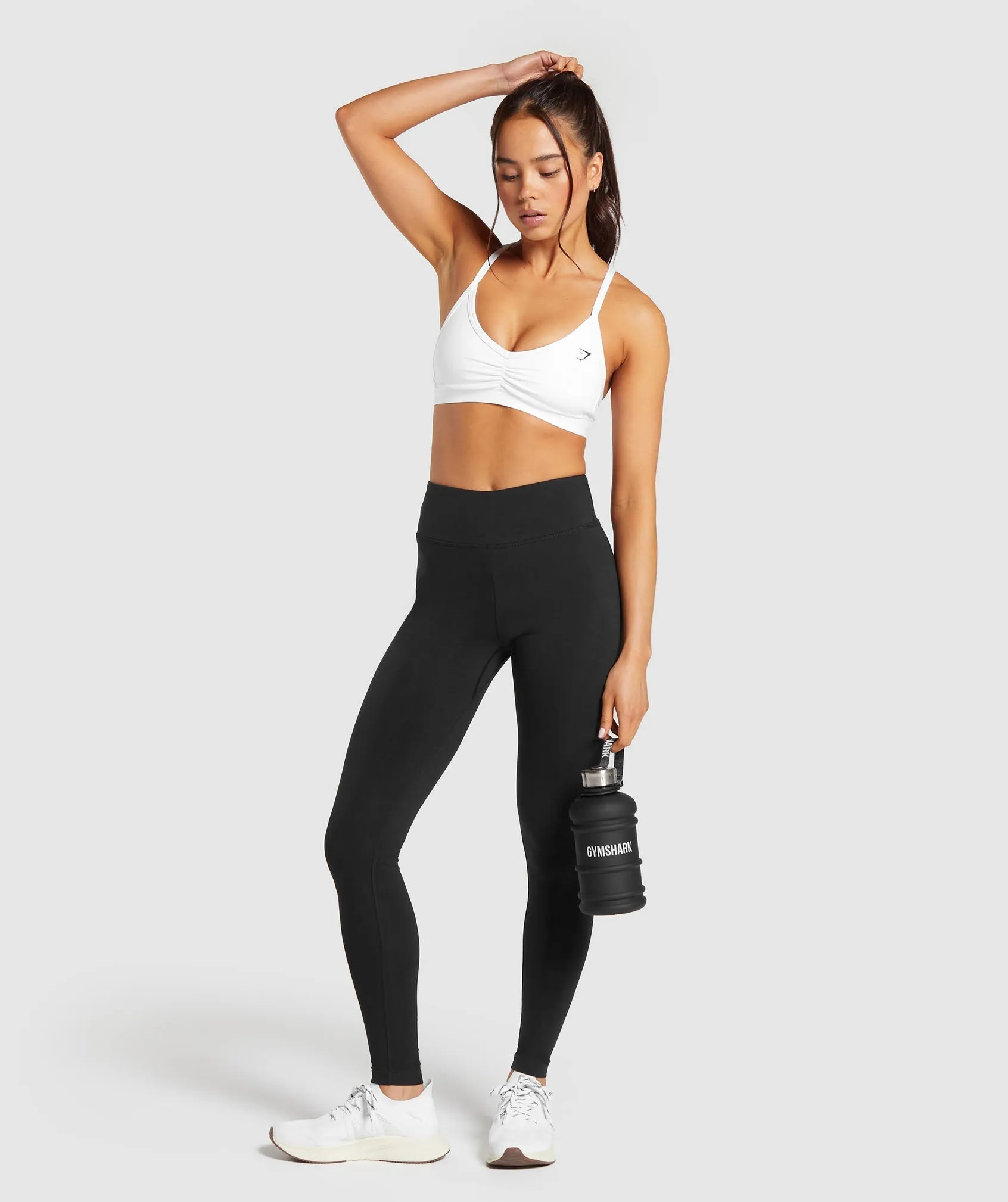 Gymshark Block Cotton Leggings - Black