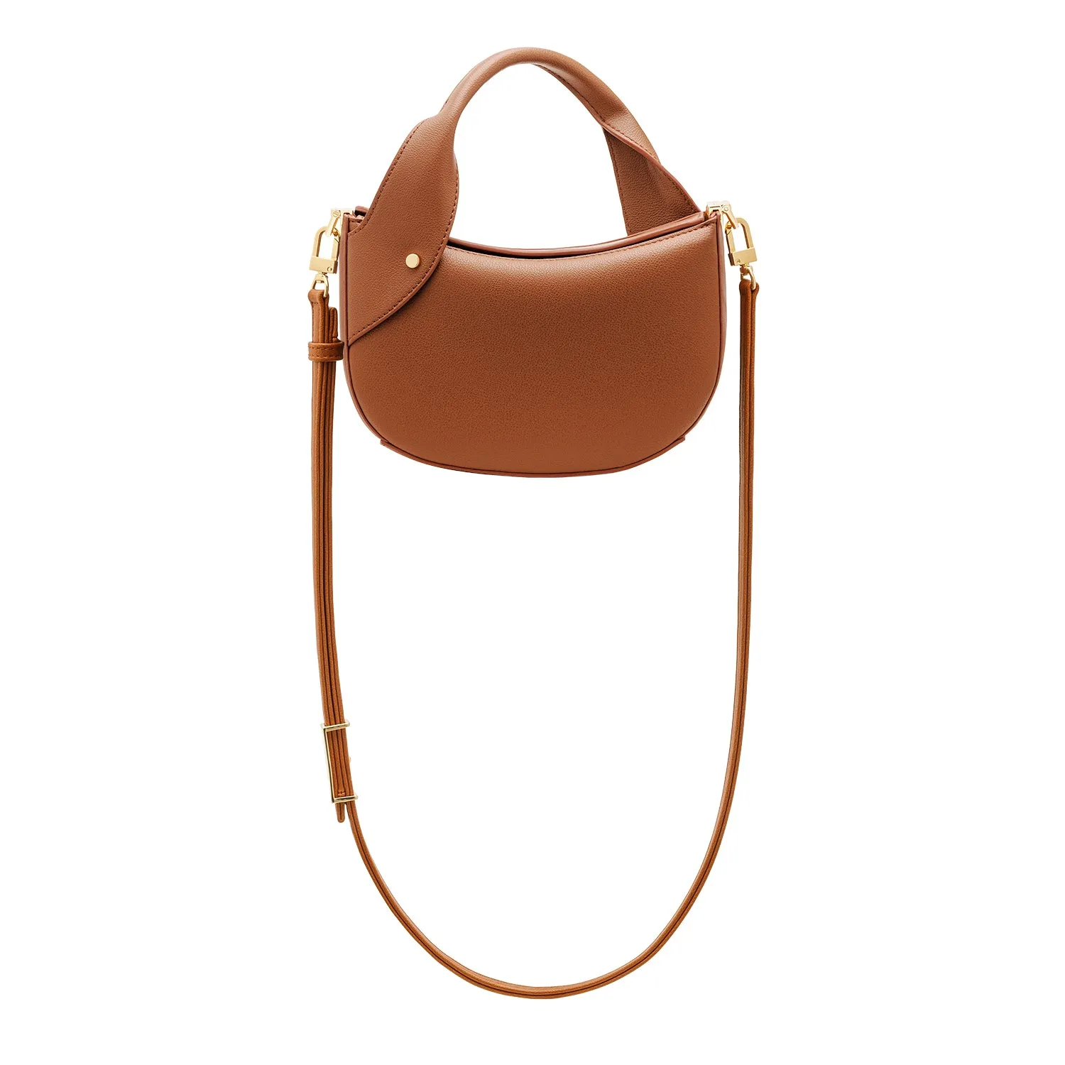 Hala Moon Bag - Brown