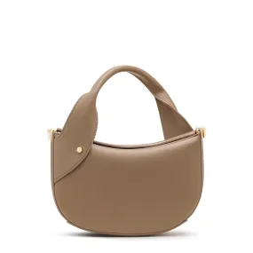 Hala Moon Bag - Light Mocha