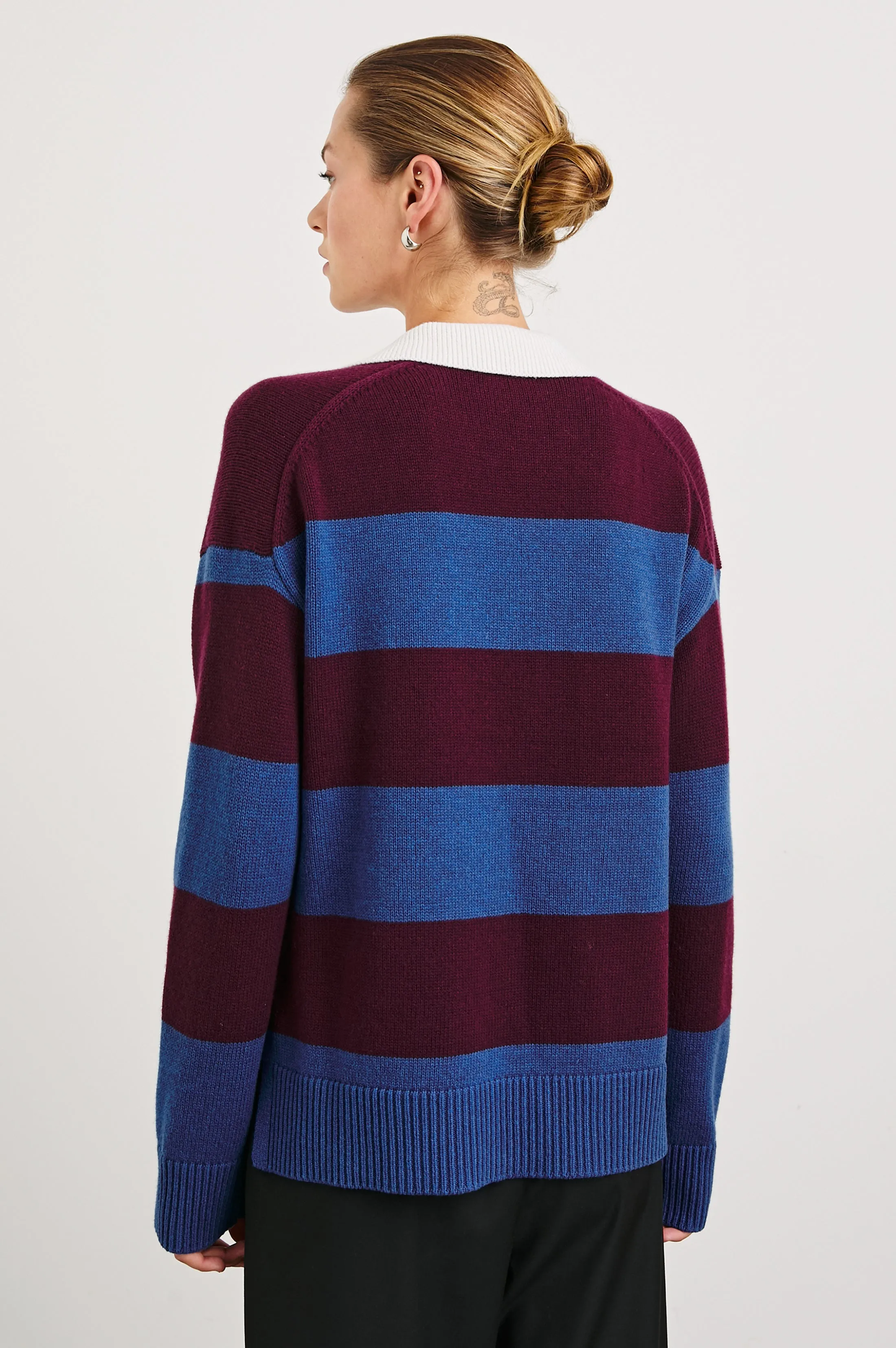 HARRIS SWEATER - RUGBY STRIPE