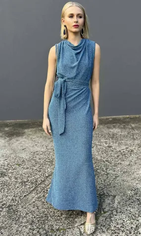 hoss Veronica Cowl Maxi - Sapphire