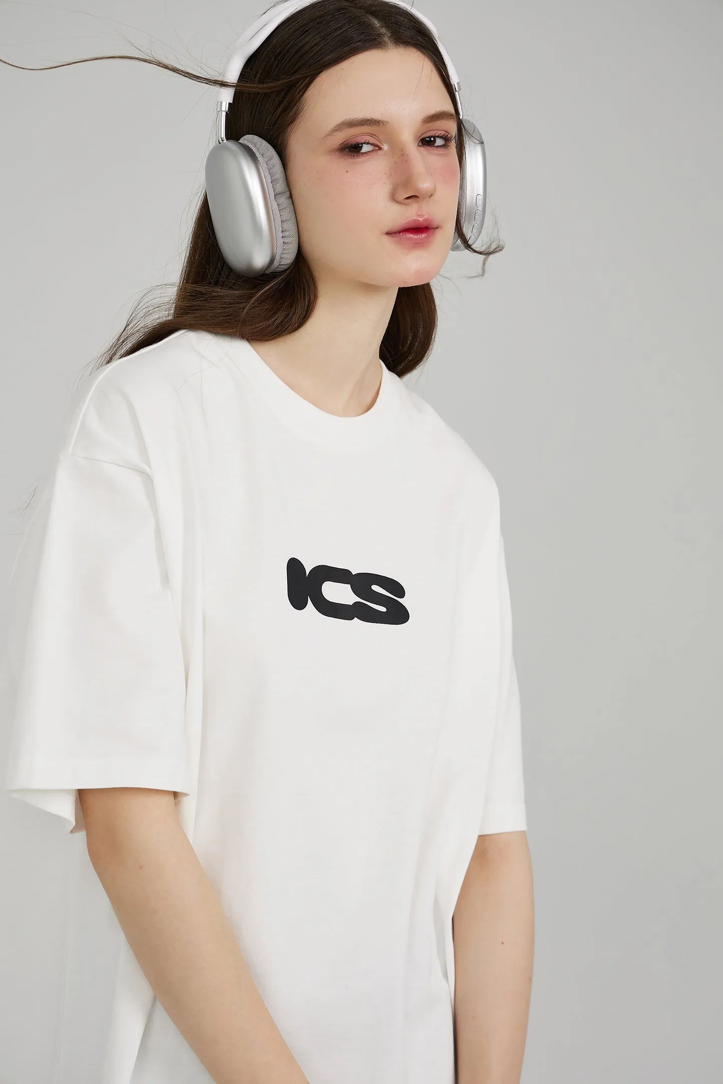 ICS Logo Print T-shirt