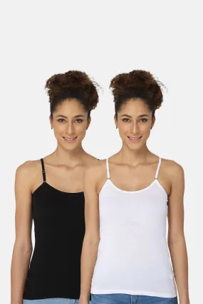 Intimacy Camisole-Slip Special Combo Pack - In08 - Pack of 2 - C02