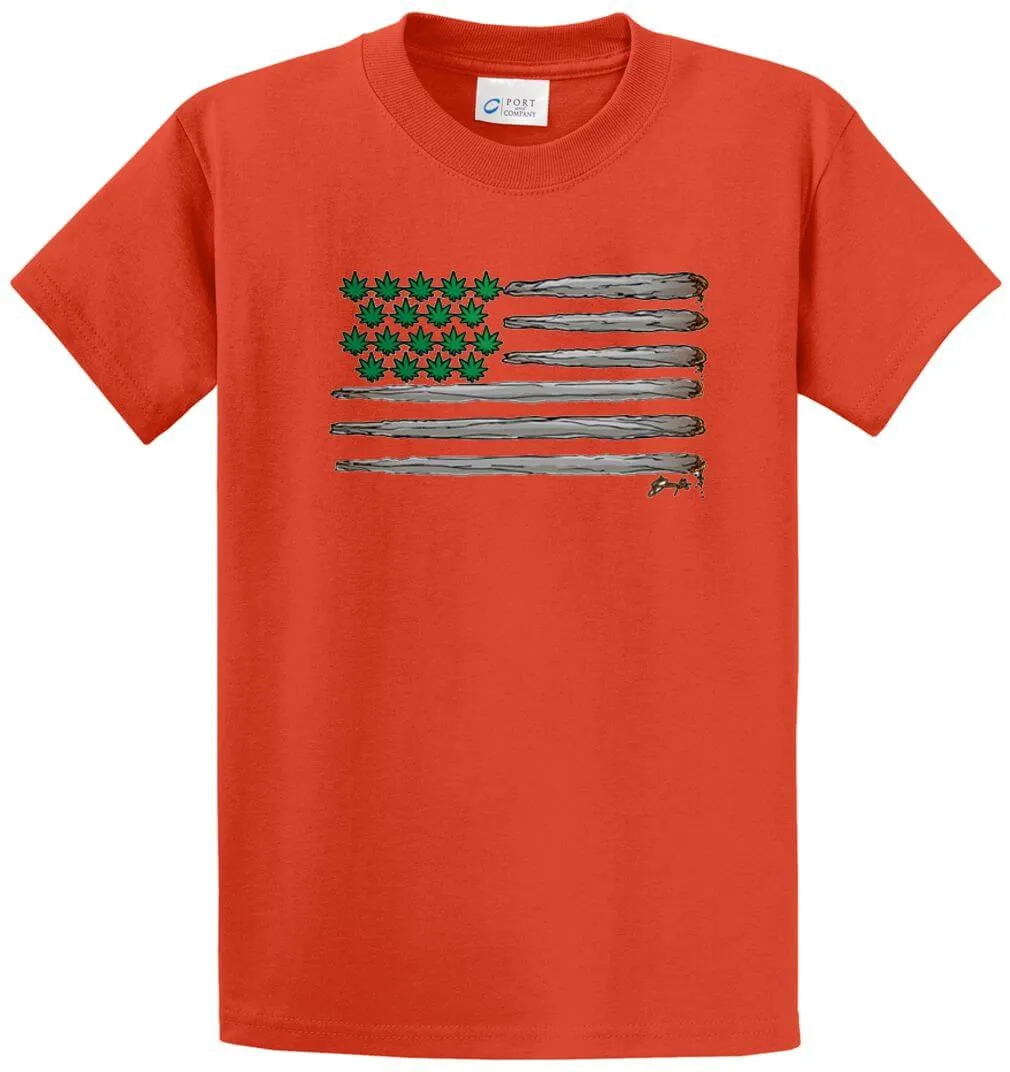 Joint Flag Printed Tee Shirt