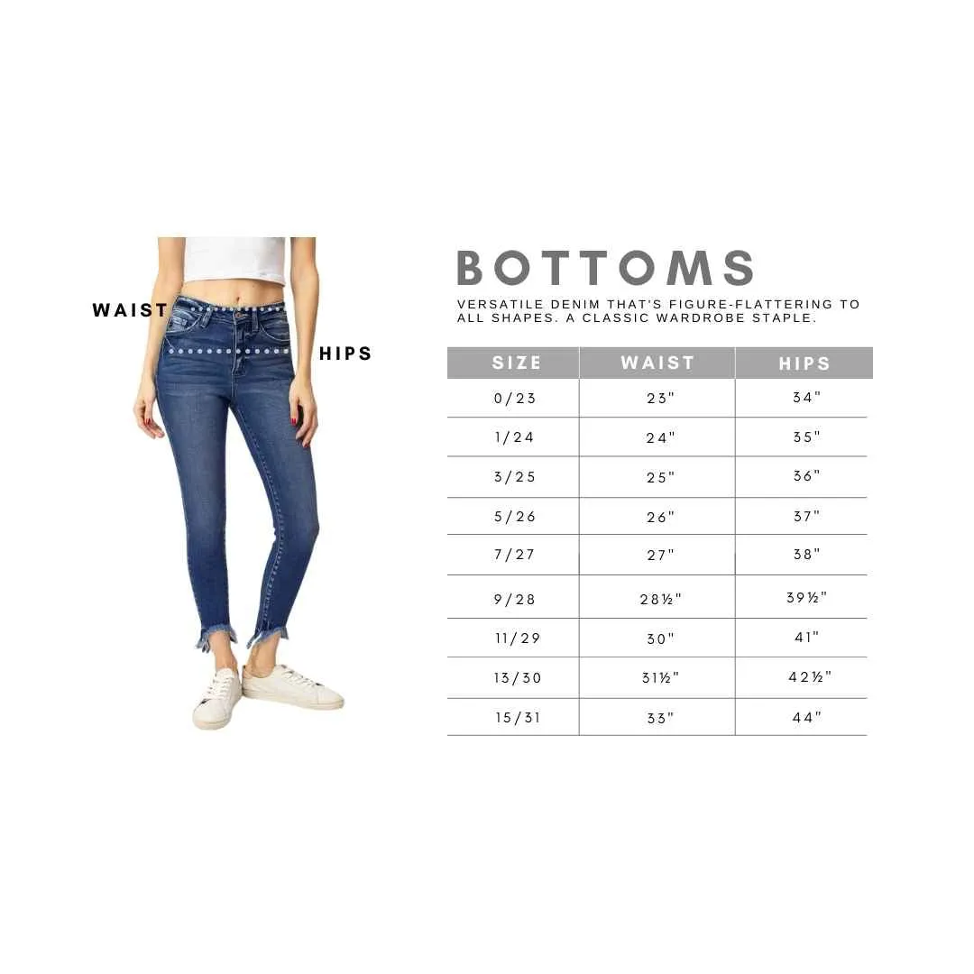 KanCan Gemma High Rise Elastic Waist Skinny Jeans