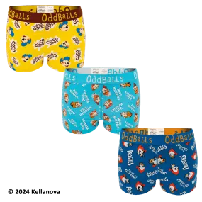 Kelloggs Variety - Ladies Boxers 3 Pack Bundle