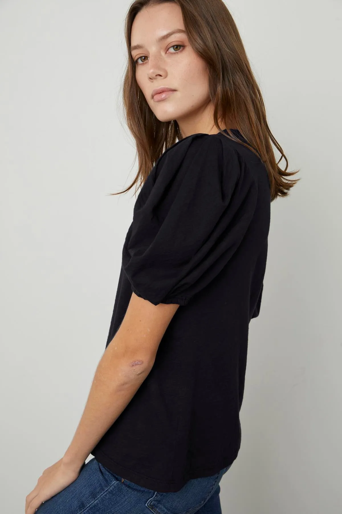 KIERA PUFF SLEEVE TEE