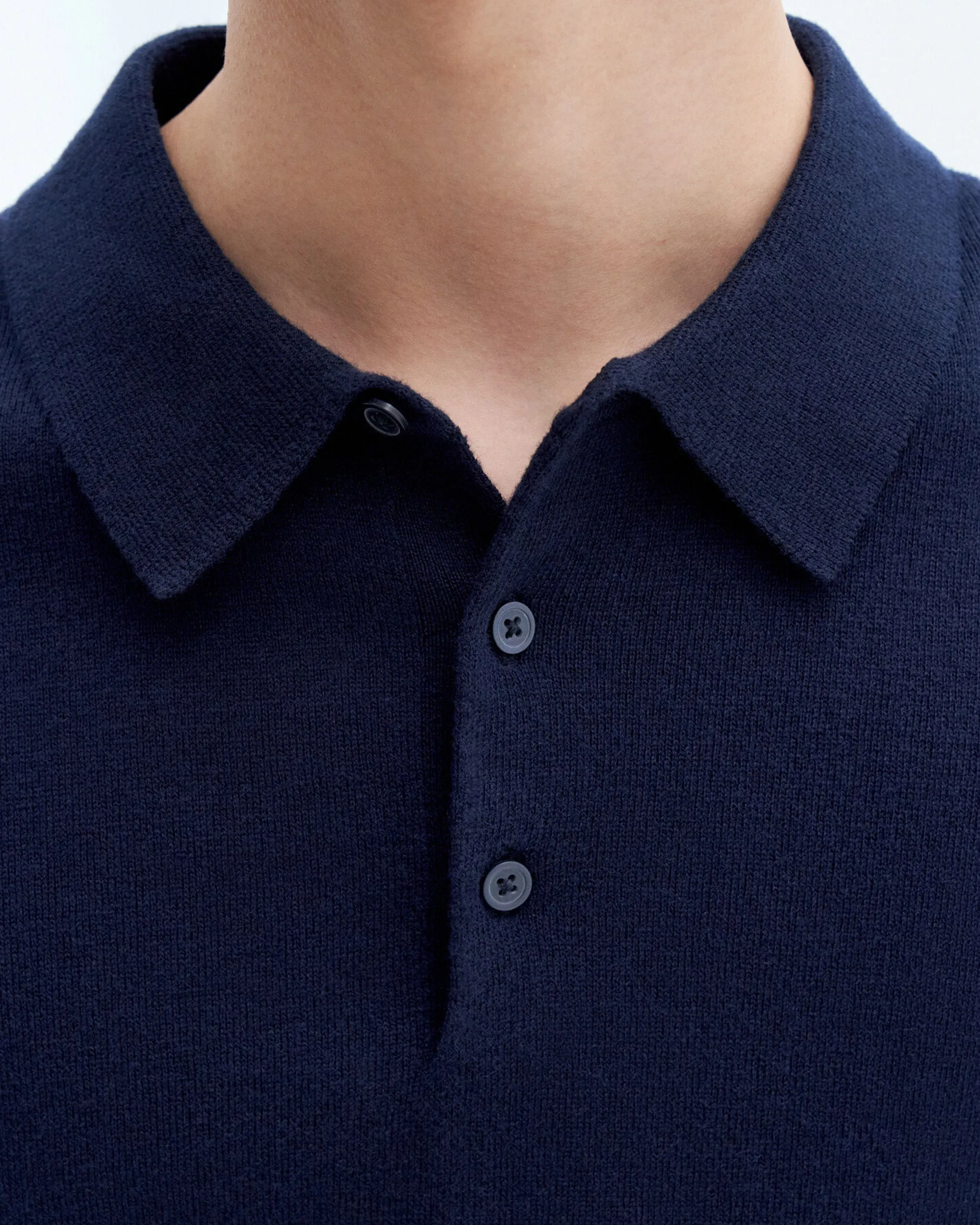 Knitted Polo Shirt