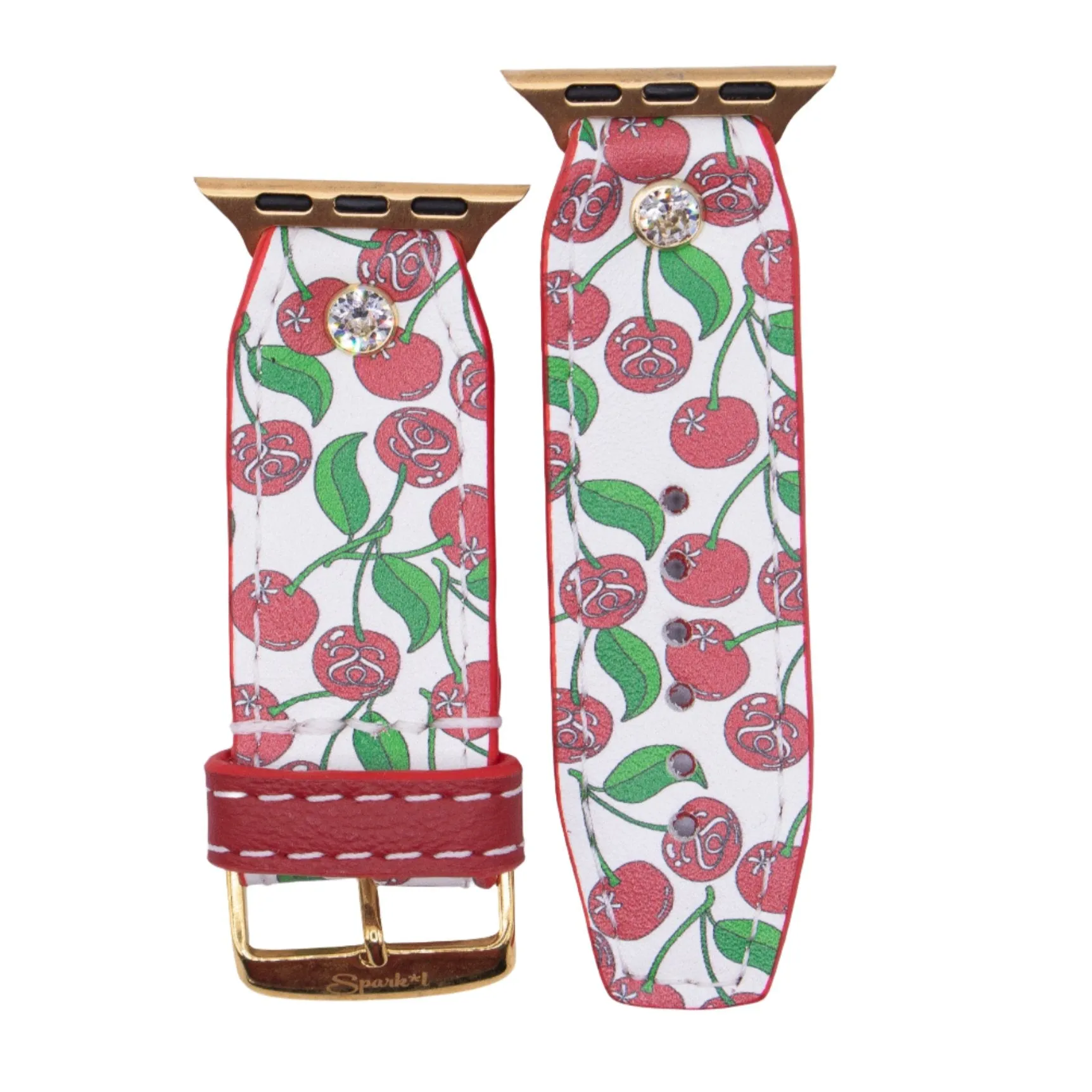 Limited Edition - Luxe Maraschino Cherries Skinny Sivella Watchband