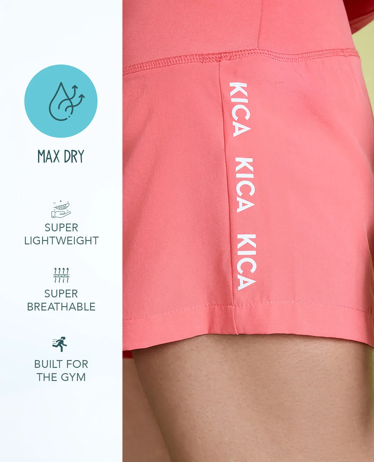 Max Dry High Waisted Running Shorts