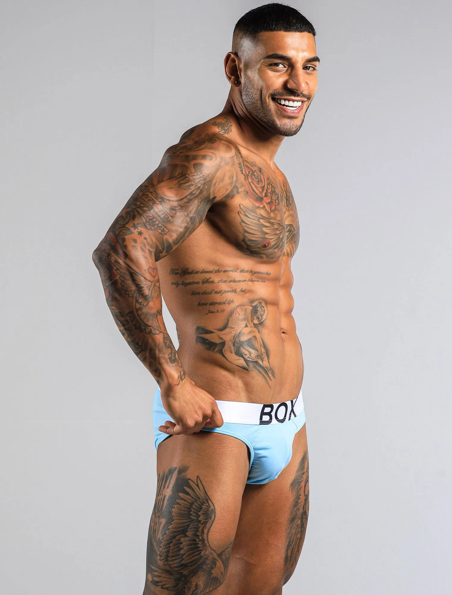 Mens Blue Briefs